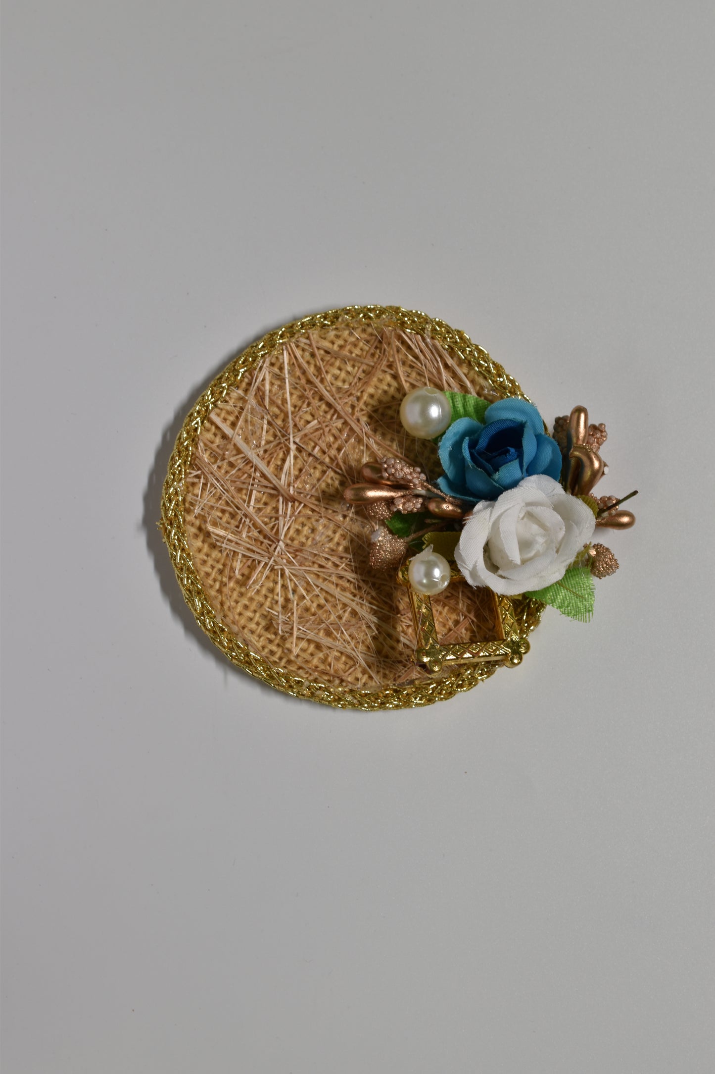 Blue & White Rose Platter