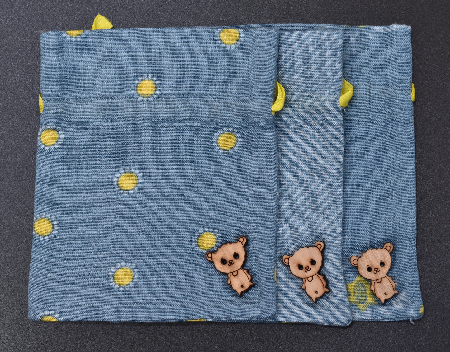 Blue Cookie Themed Potli