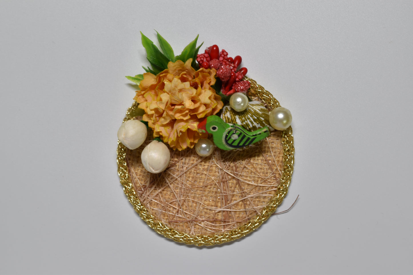 Rose & Platter Coin Platter