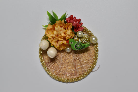 Rose & Platter Coin Platter