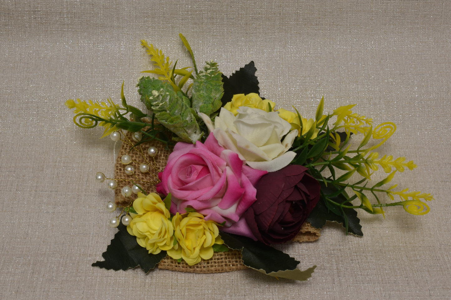 Rich Purple & Pink Flower Bunch