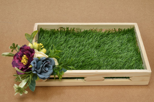 Deep Purple & Navy Rose Trays