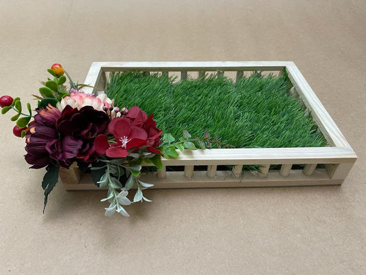 The Deep Berry & Maroon Tray