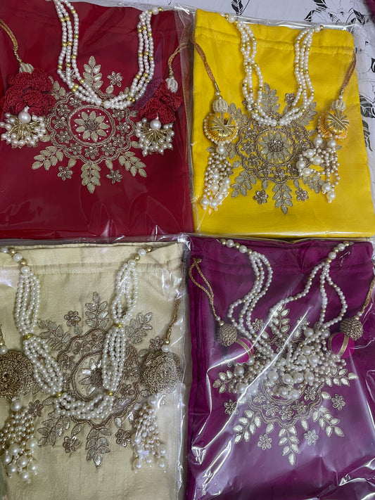 Multi-Color Festive Potli