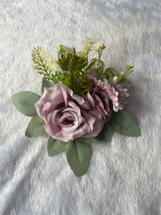 Mauve Rose Flower Bunch