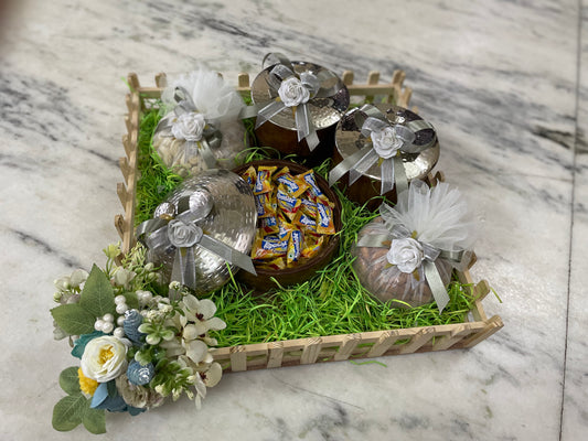 Decorative Dry Fruit & Sweet Hamper