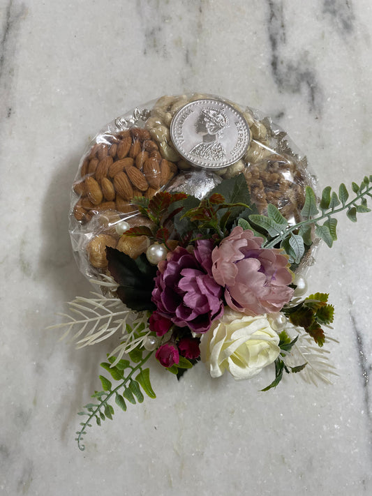 Dry Fruit Silver Bowl