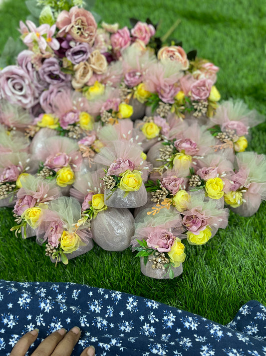 Velvet & Pearl Leaf Set