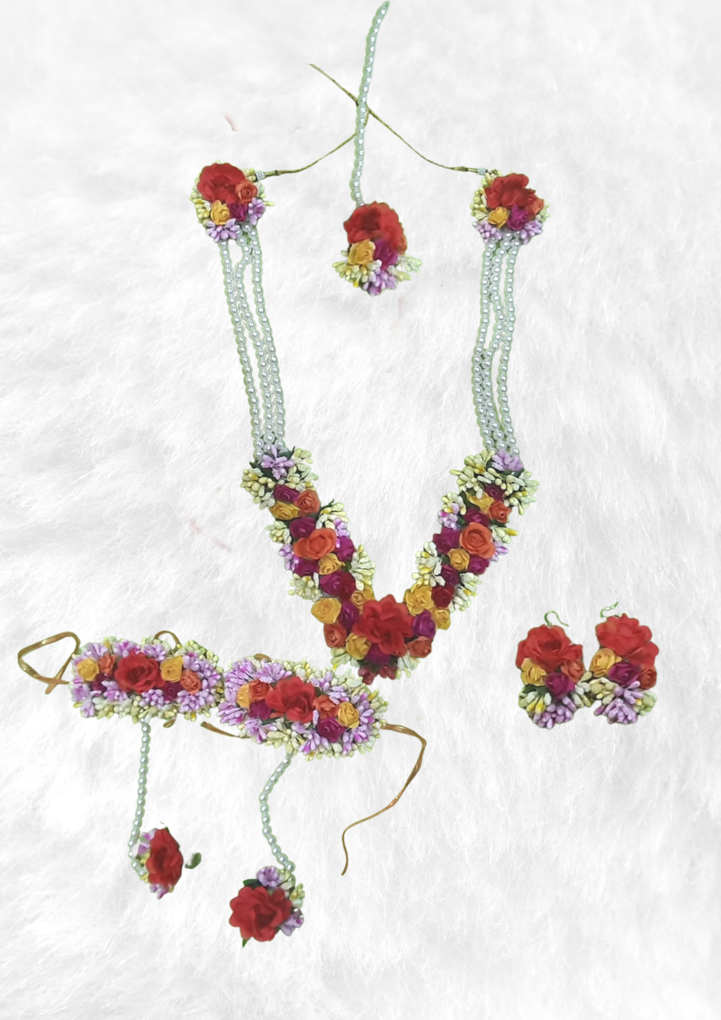 Ruby & Marigold Full Festive Floral Set