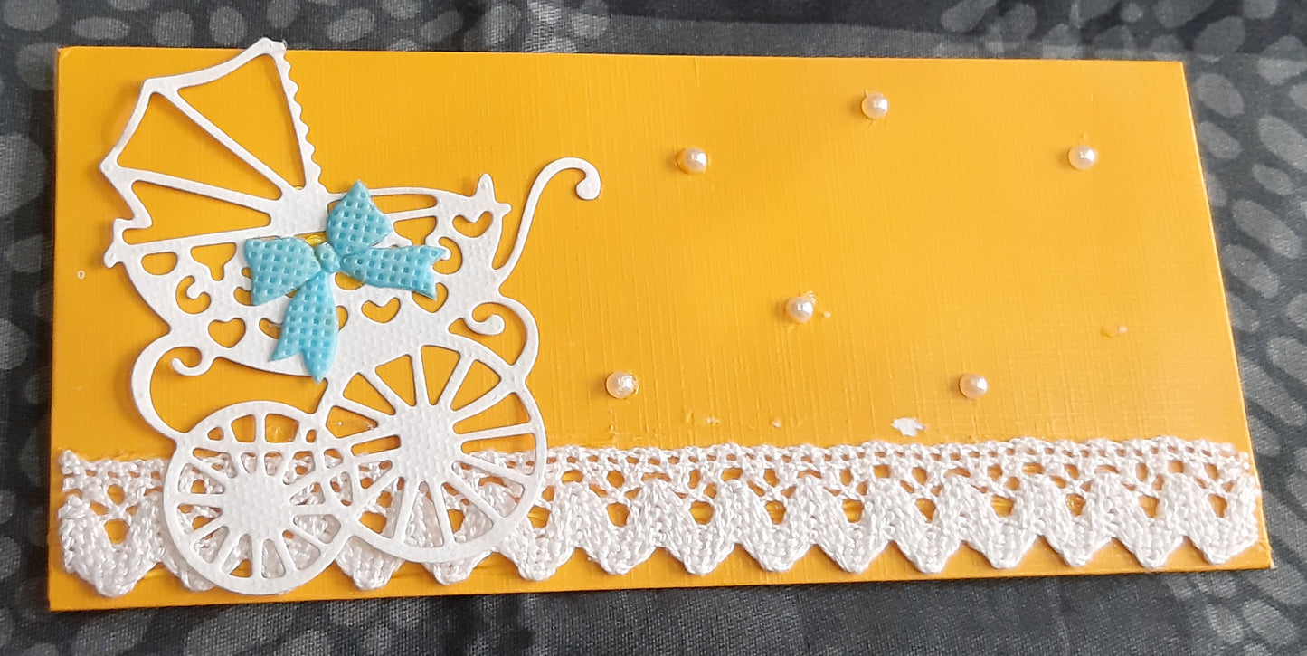 Yellow Pram Envelope