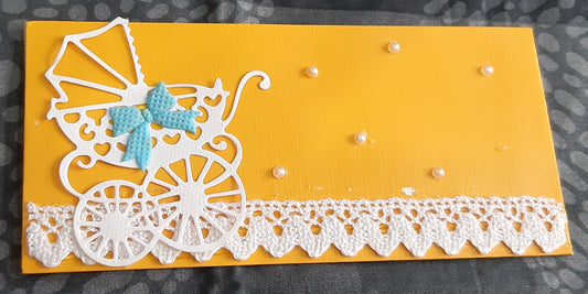 Yellow Pram Envelope